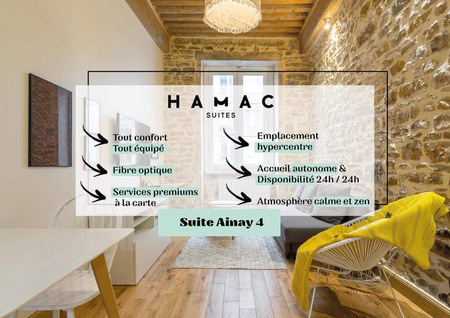 Hamac Suites - Studio Ainay 4 - Hyper Centre Лион Экстерьер фото